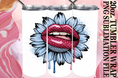 Sweet adventures 20oz tumbler wrap, Dripping Lips Product Image 1