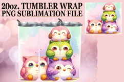 PRESENT OF LIGHT 20oz TUMBLER WRAP, Cute Animals Product Image 1