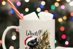 What Cat Christmas Tree, Christmas Animal PNG for Cat Lovers Product Image 5