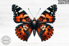 Halloween Butterfly Clipart - Halloween Sublimation PNG Product Image 1