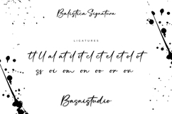 Balistica Signatura a Elegant Script Product Image 15