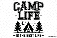 Camp Life svg Design | Svg Files for Cricut Product Image 1