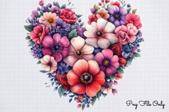 Farmhouse Love Valentine Clipart PNG Product Image 1