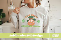 Happy St Patrick's Day PNG DTF Irish Lucky Leprechaun Beer Product Image 2