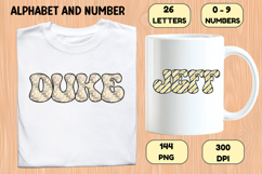 Construction Alphabet Letters &amp; Numbers Clipart PNG 300DPI Product Image 6