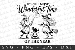 It&#039;s The Most Wonderful Time Svg | Halloween Svg | Cricut Product Image 1