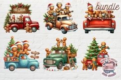 Christmas Gingerbread Mans bundle 74 PNG Sublimation Cute Product Image 10