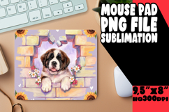 Playful Mouse Pad Designs for Gifts, Cute Dog Product Image 1