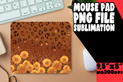 LUMINOUS DESK PAD ARTISTIC TOUCH, Leopard Print Product Image 1