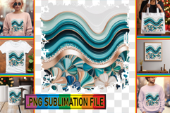 Playful TSHIRT Art PNG, Pattern Product Image 1