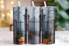 Happy Halloween Tumbler Wrap | Sublimation | Tumblers Product Image 1