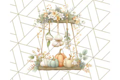 Halloween Witch House Clipart PNG with Potions and Brooms Product Image 4