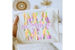 Boho Easter Brushstroke PNG Bundle | 5 Family Names DIY Gift Product Image 9