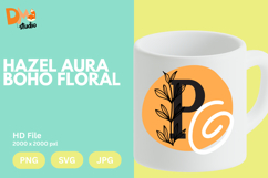 Hazel Aura Boho Floral Monogram Product Image 1