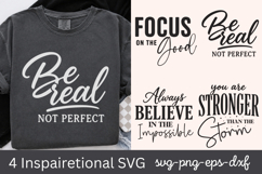 Inspirational Quotes SVG PNG Product Image 1