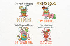 Funny Summer Drinks Png Sublimation Product Image 6