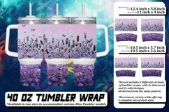 Dazzling Leopard Bloom Sublimation 40oz Product Image 1