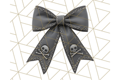 Halloween Bow Clipart, Bright Holiday Ribbon PNG Product Image 4