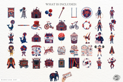 Circus Time Clipart Product Image 4