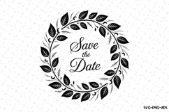 Save the date SVG | SVG Cut files | Cricut Product Image 1