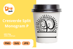 Cresverde Split Monogram Product Image 1