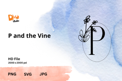 and the Vine Monogram Product Image 1