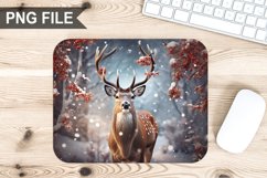 Christmas Deer Sublimation Mouse Pad - Christmas Sublimation Product Image 17