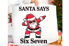 Funny Christmas Six Seven 67 Png t-shirt trendy design Png Product Image 1