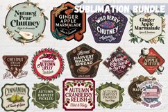 Fresh Market Vintage Labels bundle 106 Sublimation PNG Product Image 4