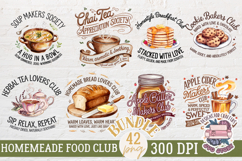 Homemade Food Club Quotes Sublimation Bundle 42 PNG Product Image 3