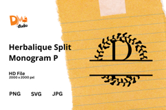 Herbalique Split Monogram Product Image 1