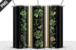 3D St Patrick&#039;s Day Tumbler Wrap| Sublimation Design Product Image 5