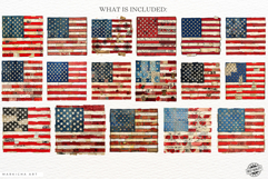 Collage American Flag Clipart Product Image 4
