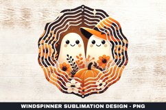 Halloween Wind Spinner Sublimation Design Product Image 1