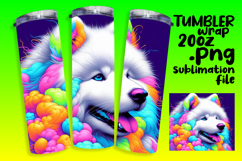 Original 20oz Tumbler Artwork , Dog Product Image 1