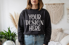 Gildan 18000 Sweatshirt Model Mockups Product Image 1