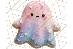 Halloween Cookie Clipart PNG, Spooky Sugar Treat Art Product Image 4