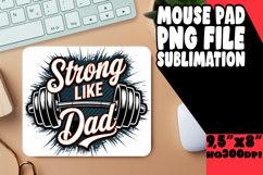 BLISSFUL mouse PAD Fun Design, Father's Day Product Image 1