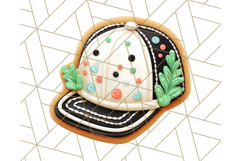 Baseball Cap Cookie Clipart PNG, Fun Hats in Cute Styles Png Product Image 4
