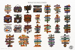 Halloween Signspot Clipart Product Image 4
