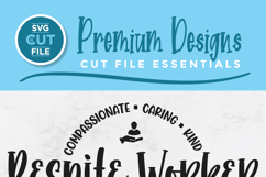 Respite worker svg, a respite care provider svg for crafters Product Image 2