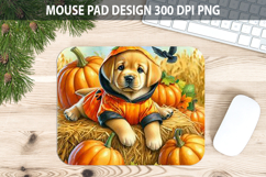 Watercolor Dog Mouse pad Sublimation - Animal PNG Design Product Image 1