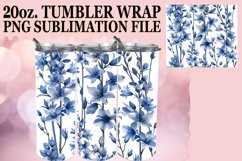 Elegant Tumbler Wrap featuring Chic Blooms Product Image 1