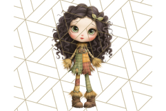 Halloween Whimsy Clipart, Cute Costume PNG Graphics Product Image 4