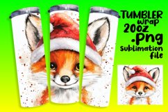 RADIANT PNG Tumbler Design 20oz , Christmas Animals Product Image 1