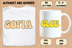 Polka Dots Alphabet Letters &amp; Numbers Clipart PNG 300DPI Product Image 6