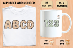 Safari Alphabet PNG - Letters &amp; Numbers Clipart 300 DPI Product Image 6