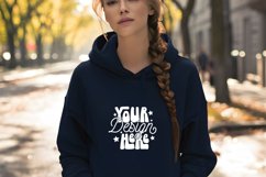 Gildan 18500 Hoodie Mockups, Christmas Gildan 18500 ladies Product Image 1