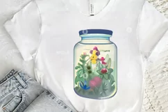 Watercolor Floral Bicycle PNG Clipart Product Image 3