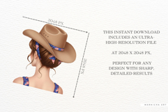 Western Girls Clipart Product Image 5